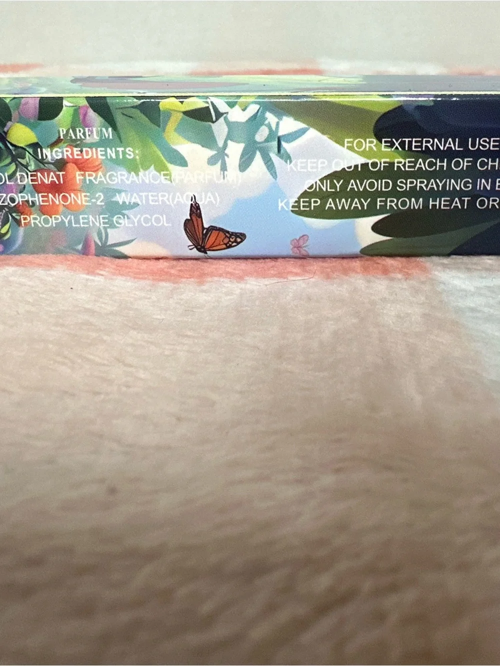 Stitch Character Fragrance Packaging perfume